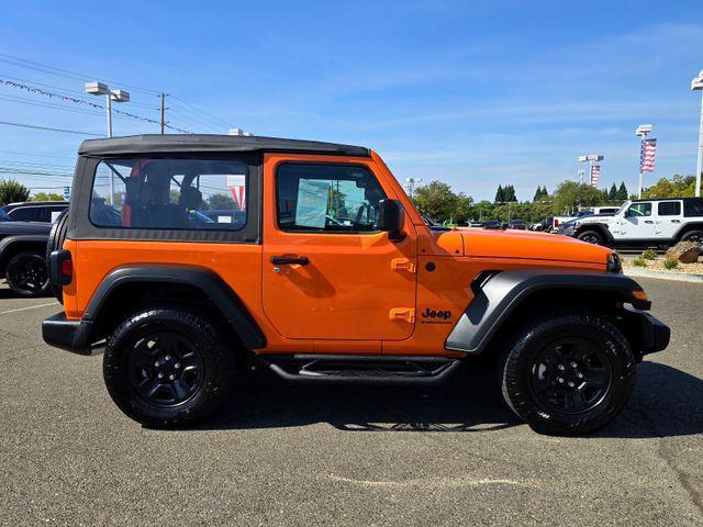 used 2025 Jeep Wrangler car, priced at $33,900