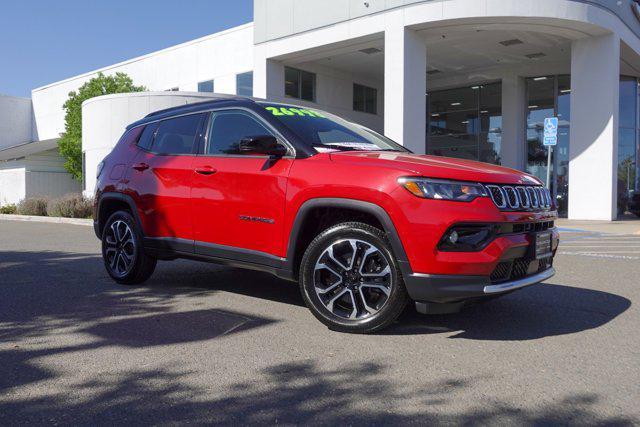 used 2023 Jeep Compass car, priced at $26,900