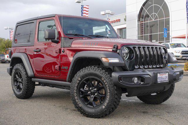 used 2022 Jeep Wrangler car, priced at $36,900