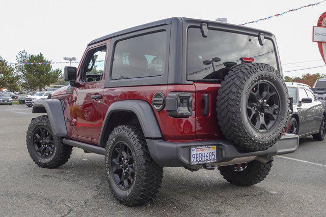 used 2022 Jeep Wrangler car, priced at $36,900