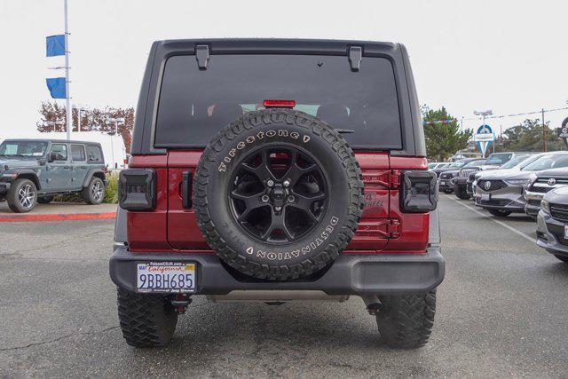 used 2022 Jeep Wrangler car, priced at $36,900