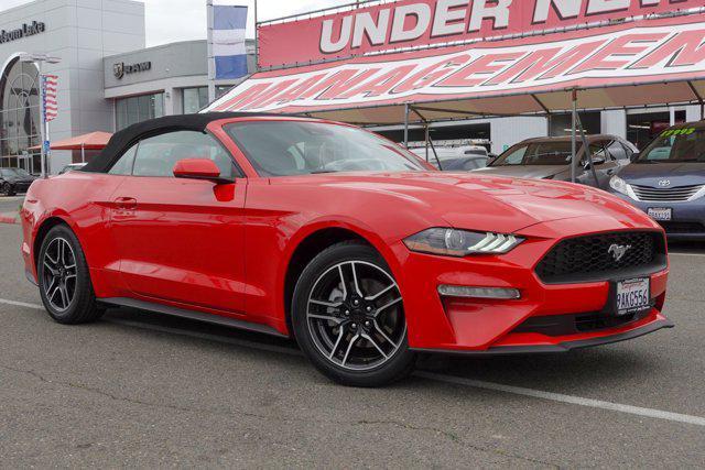 used 2022 Ford Mustang car, priced at $19,899