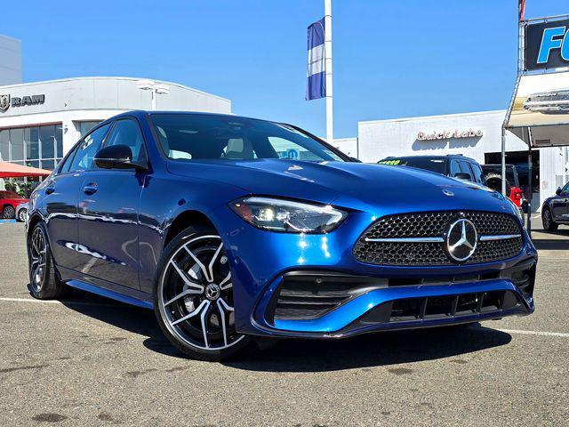 used 2023 Mercedes-Benz C-Class car, priced at $38,777