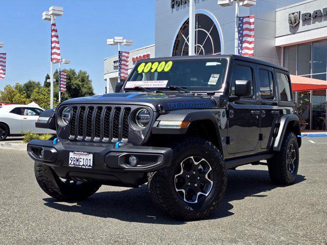 used 2022 Jeep Wrangler Unlimited 4xe car, priced at $40,900