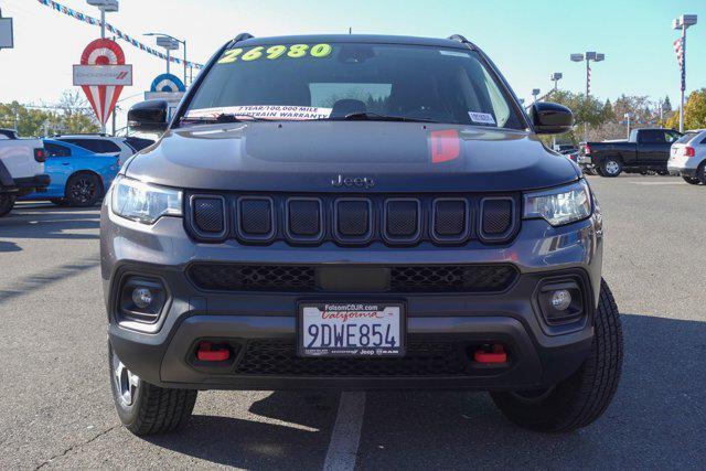 used 2022 Jeep Compass car, priced at $26,900