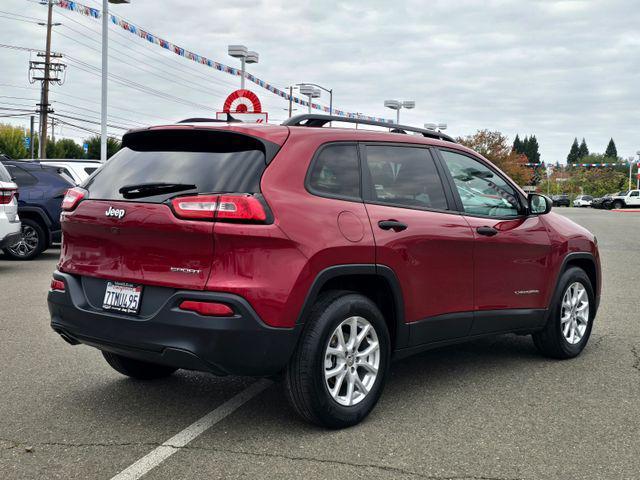 used 2016 Jeep Cherokee car, priced at $9,998