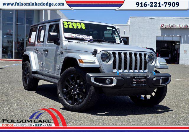 used 2023 Jeep Wrangler 4xe car, priced at $32,900
