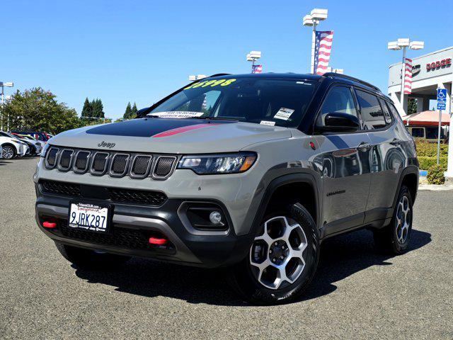 used 2022 Jeep Compass car, priced at $25,900