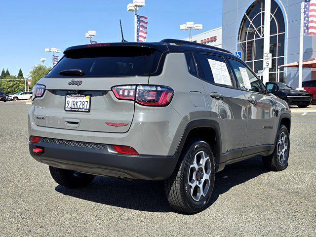 used 2022 Jeep Compass car, priced at $25,900