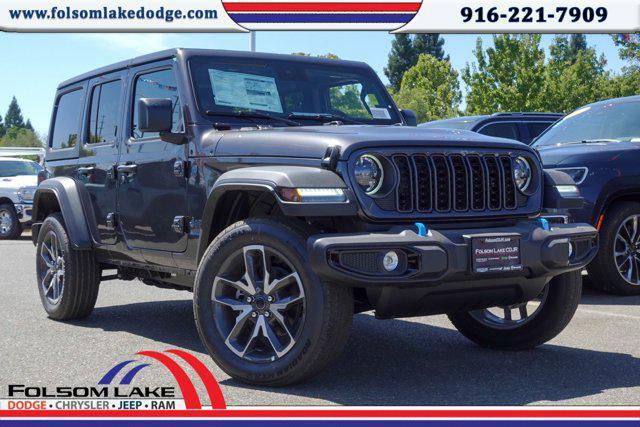 new 2024 Jeep Wrangler 4xe car, priced at $43,495