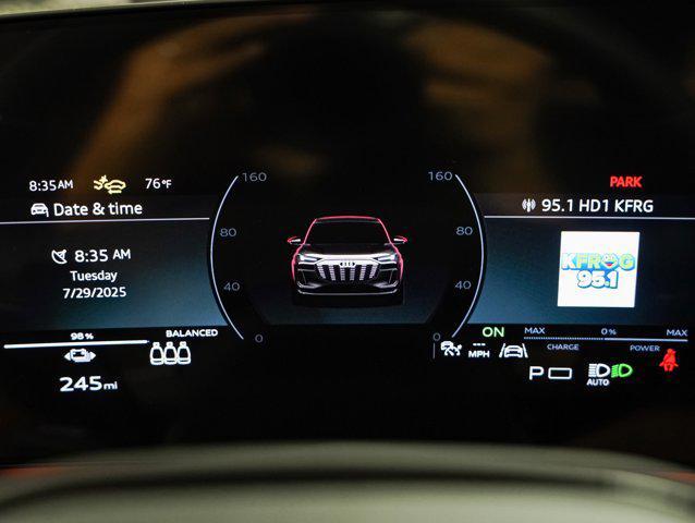 new 2025 Audi Q6 e-tron car, priced at $74,110