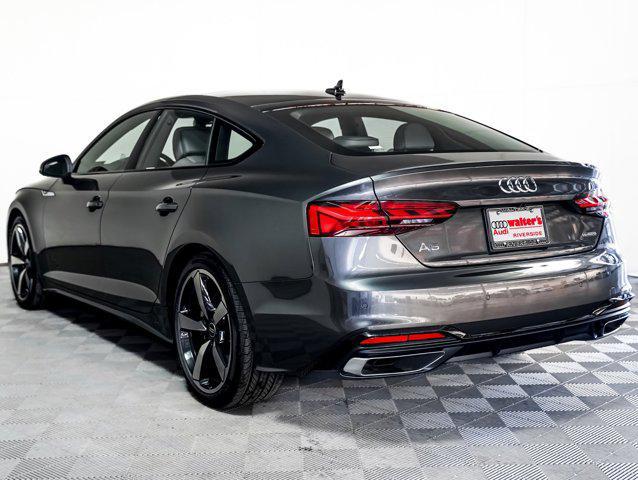 new 2025 Audi A5 Sportback car, priced at $56,385