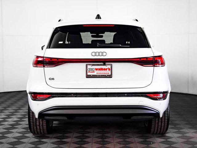 new 2025 Audi Q6 e-tron car, priced at $69,210