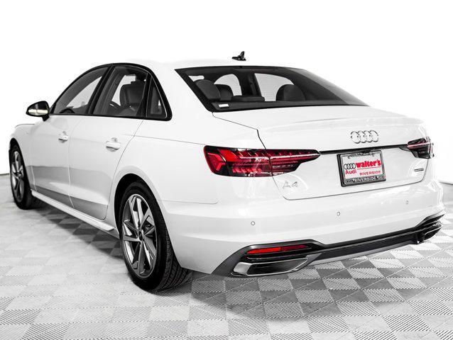 new 2025 Audi A4 car, priced at $48,075