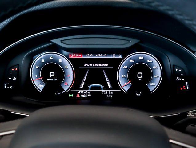 used 2023 Audi Q8 car, priced at $46,500