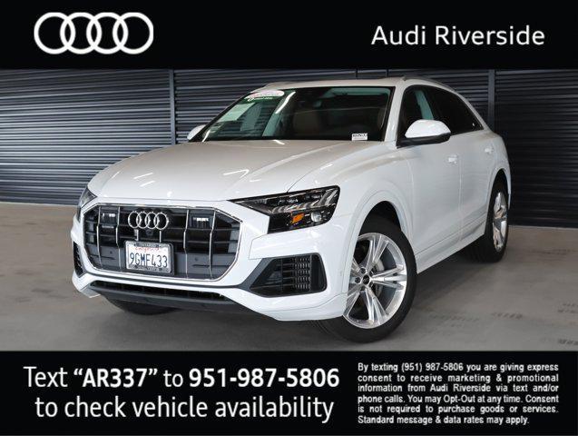 used 2023 Audi Q8 car, priced at $47,500