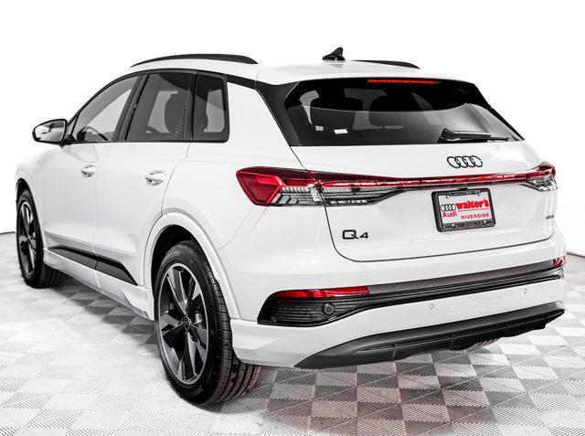 new 2025 Audi Q4 e-tron car, priced at $60,935