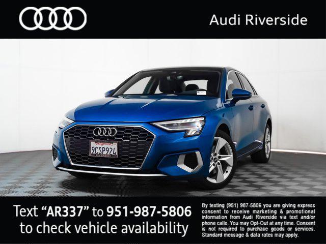 used 2022 Audi A3 car, priced at $25,000