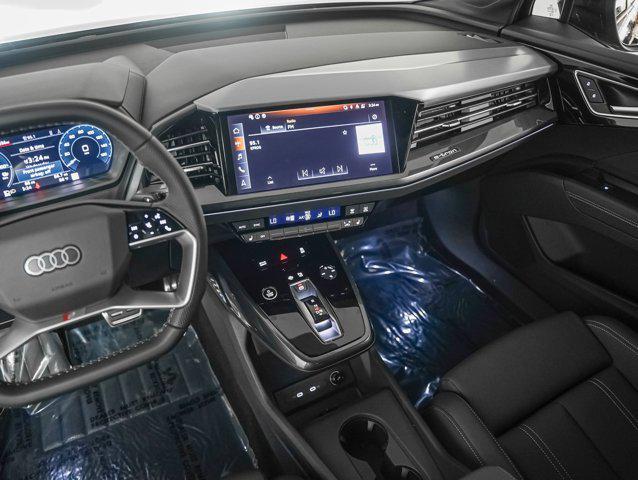 new 2025 Audi Q4 e-tron Sportback car, priced at $63,335