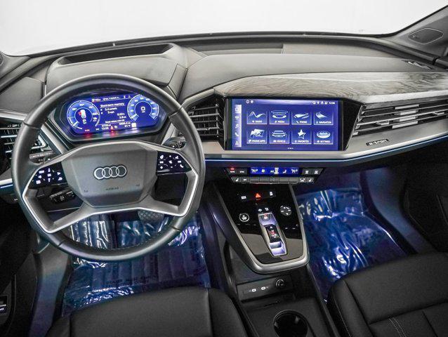 used 2024 Audi Q4 e-tron car, priced at $42,500