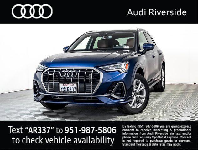 used 2025 Audi Q3 car, priced at $37,500