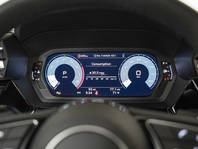 new 2025 Audi A3 car, priced at $43,540