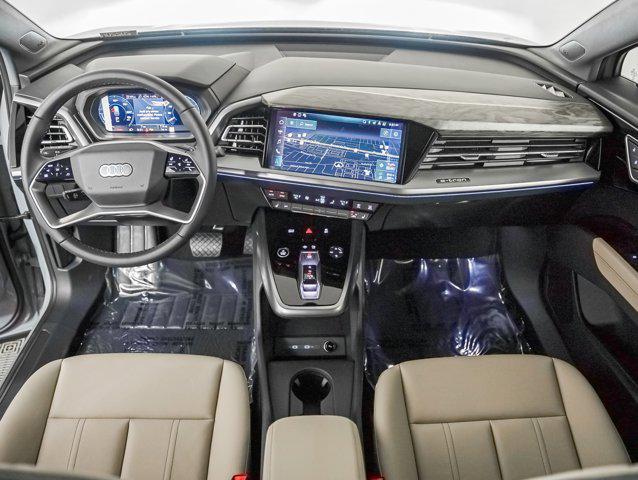 new 2025 Audi Q4 e-tron car, priced at $57,120