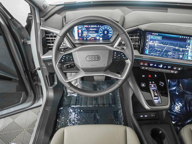new 2025 Audi Q4 e-tron car, priced at $57,120