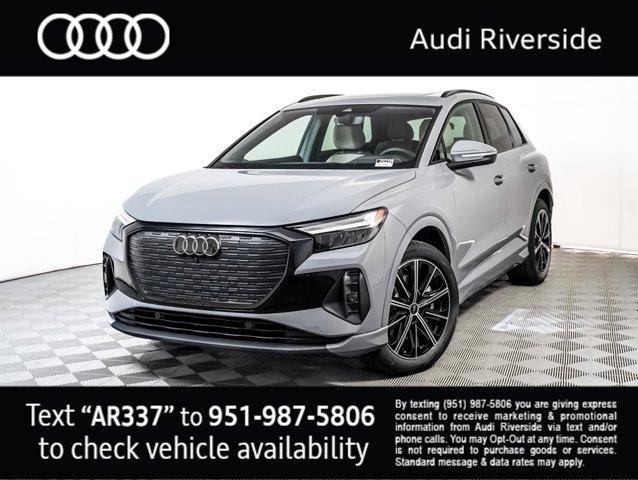 new 2025 Audi Q4 e-tron car, priced at $57,120