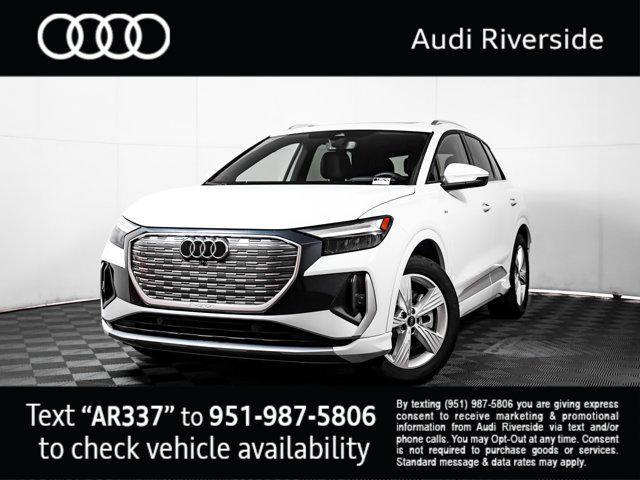 new 2025 Audi Q4 e-tron car, priced at $61,390