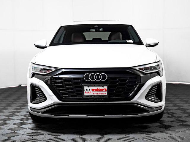 used 2024 Audi Q8 e-tron car, priced at $52,500