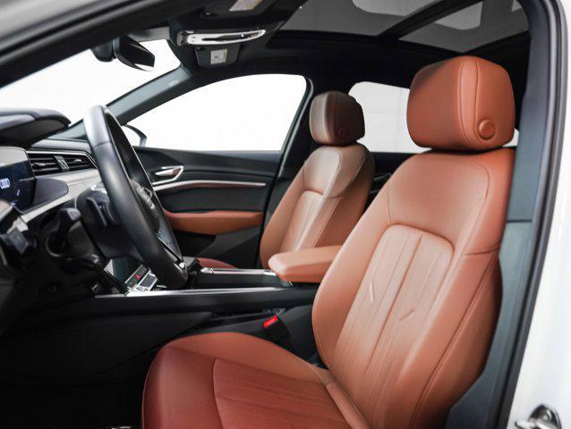 used 2024 Audi Q8 e-tron car, priced at $52,500
