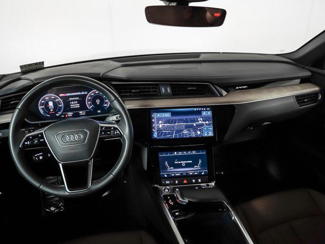 used 2024 Audi Q8 e-tron car, priced at $52,500