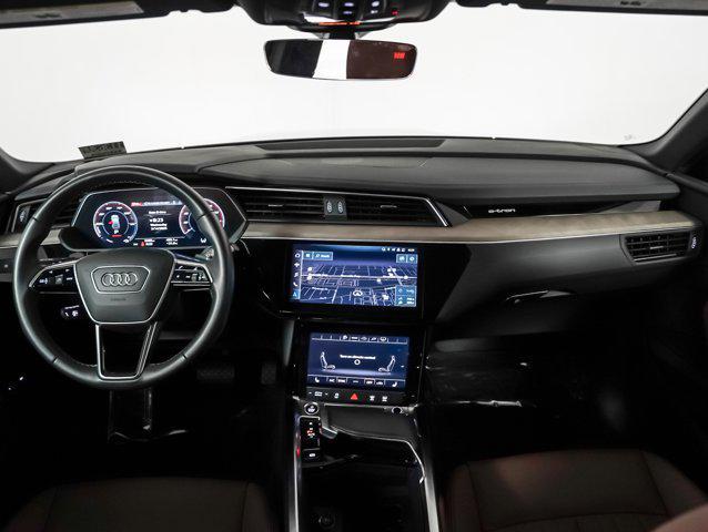 used 2024 Audi Q8 e-tron car, priced at $52,500