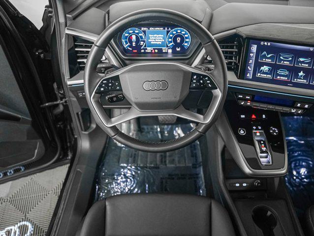 used 2024 Audi Q4 e-tron car, priced at $39,885