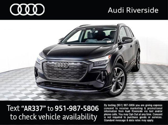 used 2024 Audi Q4 e-tron car, priced at $39,885