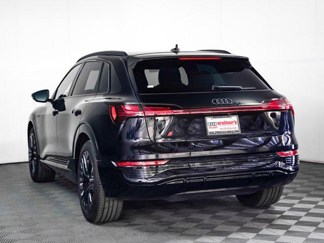 used 2024 Audi Q8 e-tron car, priced at $59,500
