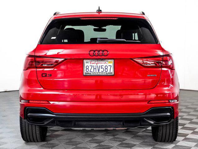 used 2022 Audi Q3 car, priced at $28,500