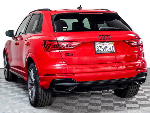 used 2022 Audi Q3 car, priced at $28,500