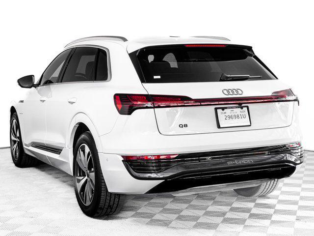 used 2024 Audi Q8 e-tron car, priced at $52,500