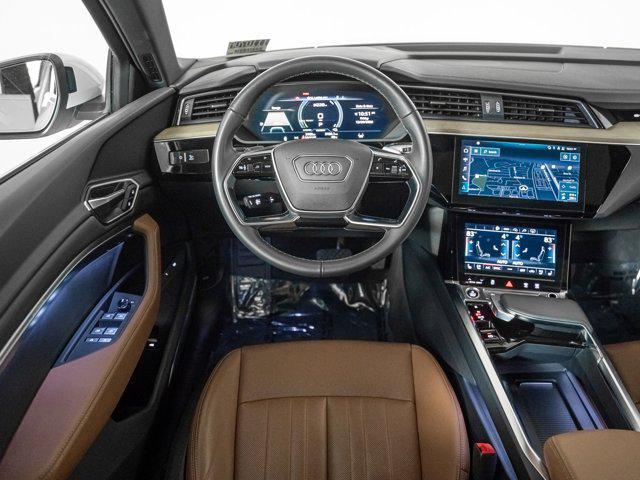 used 2024 Audi Q8 e-tron car, priced at $52,500