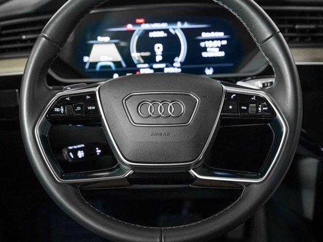 used 2024 Audi Q8 e-tron car, priced at $52,500