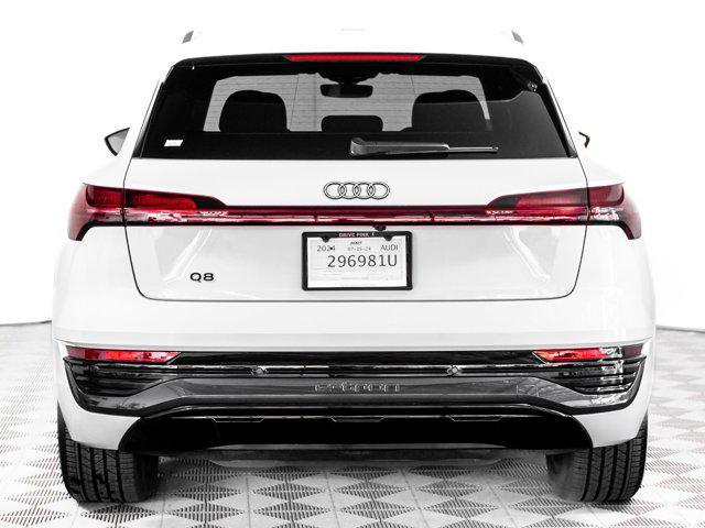 used 2024 Audi Q8 e-tron car, priced at $52,500