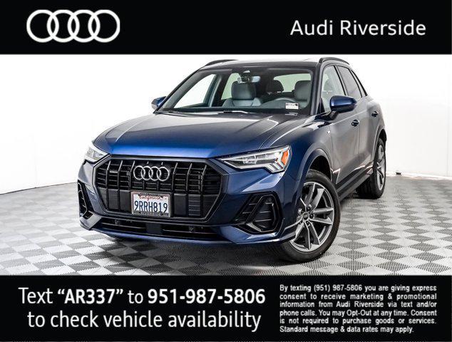 used 2025 Audi Q3 car, priced at $35,697