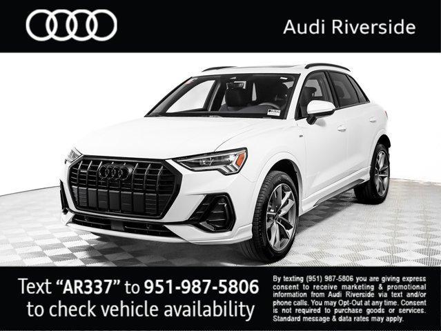 new 2024 Audi Q3 car, priced at $43,045