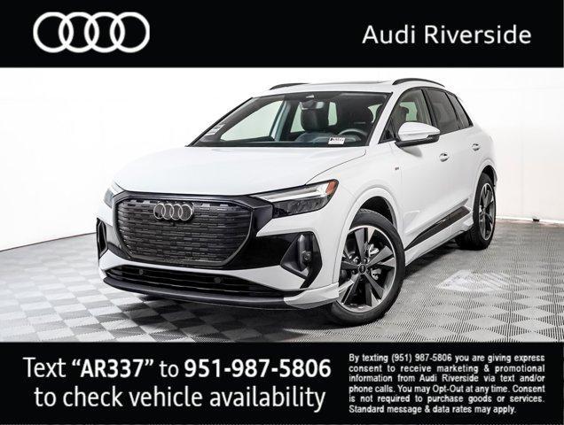 new 2025 Audi Q4 e-tron car, priced at $62,950