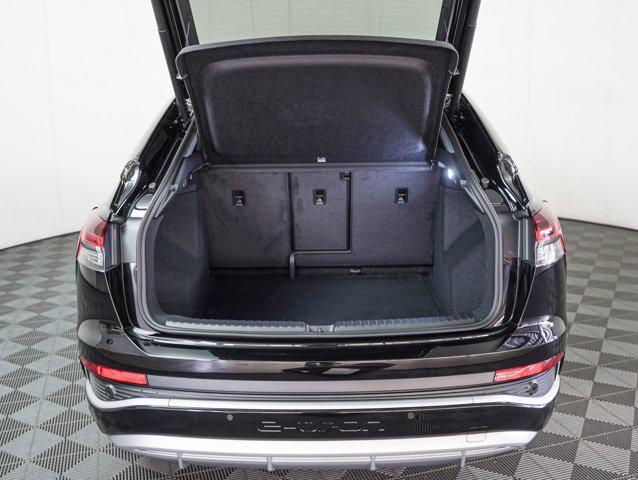 new 2025 Audi Q4 e-tron Sportback car, priced at $62,285
