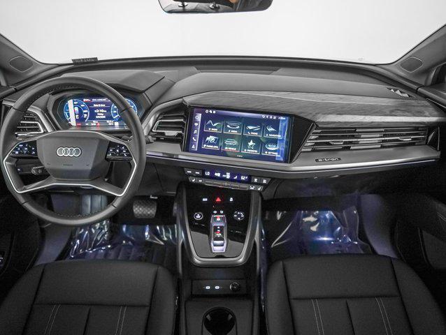 new 2025 Audi Q4 e-tron Sportback car, priced at $62,285