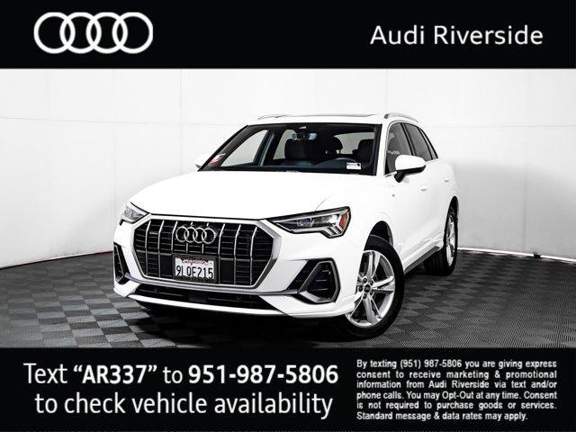 used 2024 Audi Q3 car, priced at $36,400