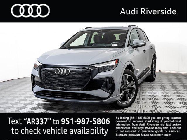 used 2024 Audi Q4 e-tron car, priced at $36,000